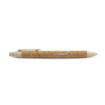 Eco-friendly Cork Ballpoint Pen - Multitasky
