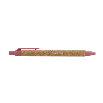 Make It Happen Eco - friendly Cork Ballpoint Pen - Multitasky