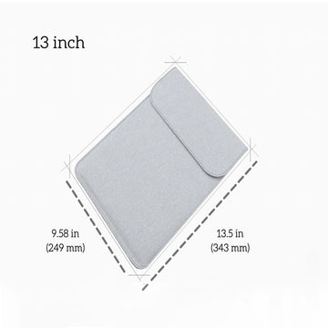 Custom leather laptop sleeve dimension for 13 inch laptop
