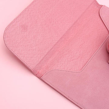 Custom leather laptop sleeve