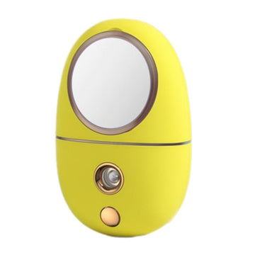 Mini Face Mister With Mirror in Yellow - Multitasky