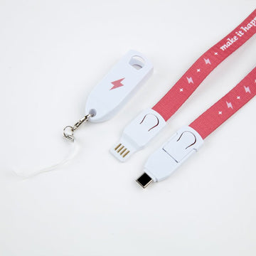 3 - in - 1 Charging Cord Phone Lanyard / Measuring Tape - Multitasky