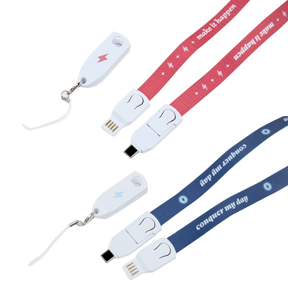 3 - in - 1 Charging Cord Phone Lanyard / Measuring Tape - Multitasky