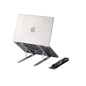 Laptop on a stand 