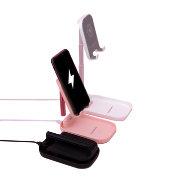 Deluxe Foldable Cell Phone Charger Stand & iPad Holder
