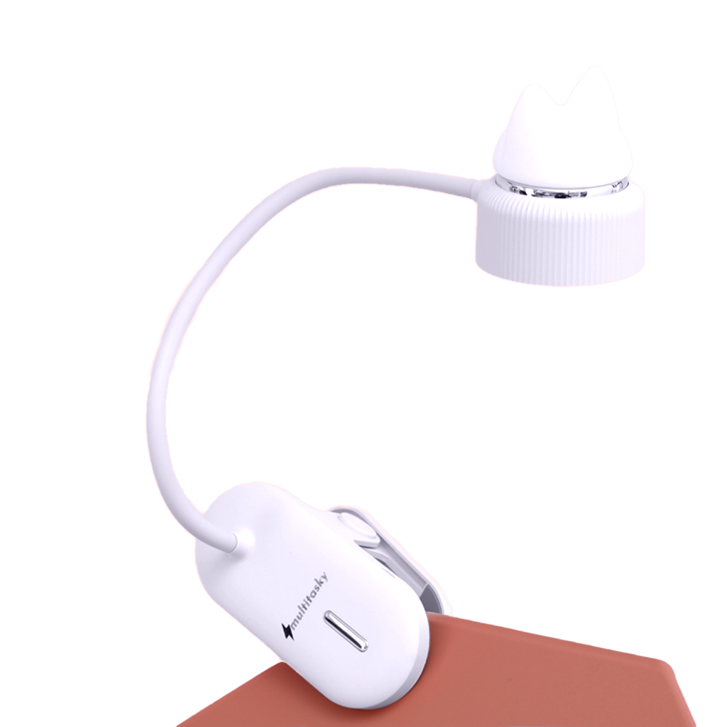 Clip on lamp in white - Multitasky