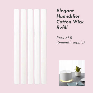 Humidifier cotton wick refill for sleek humidifier