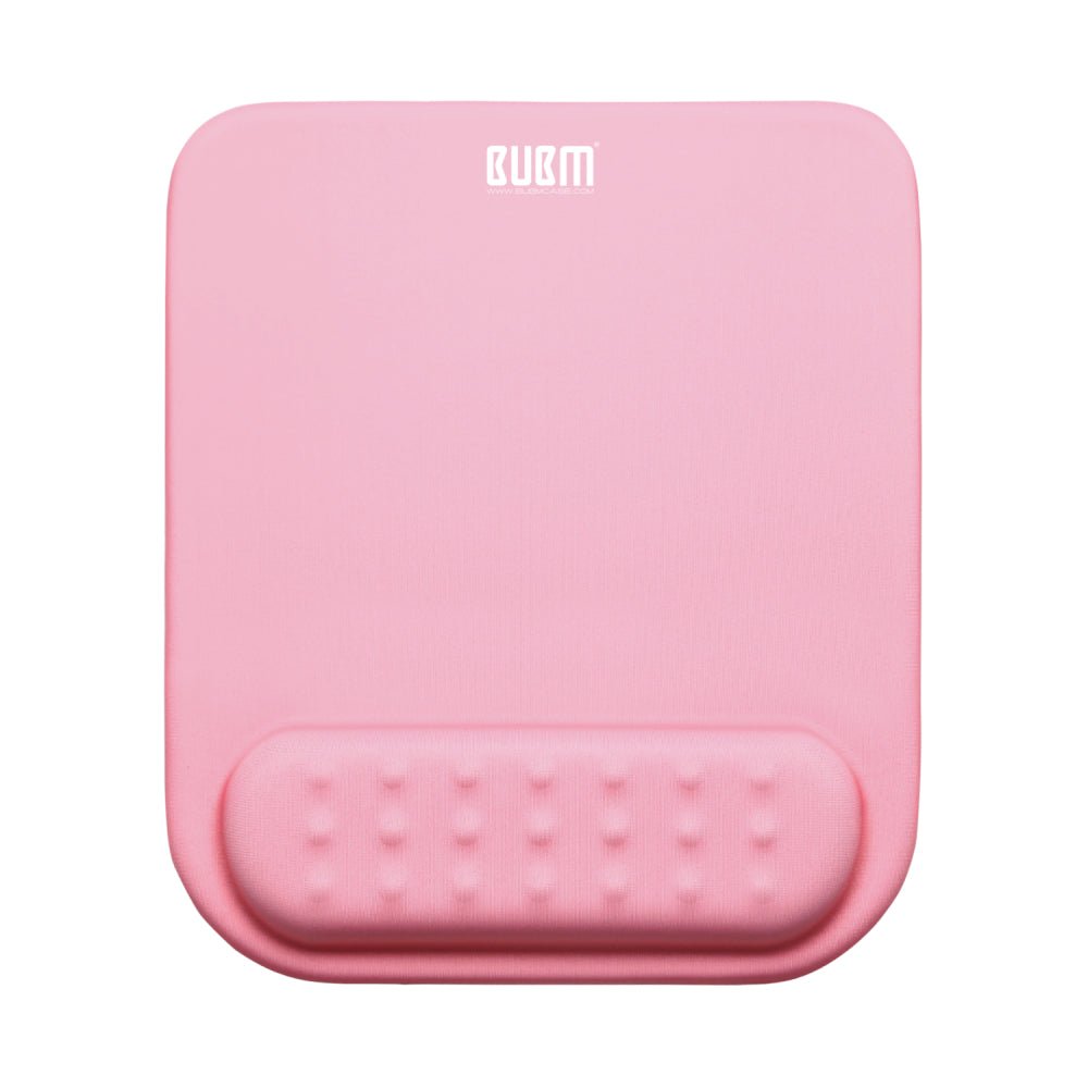Pink Mouse Pad with Wrist Support - Multitasky