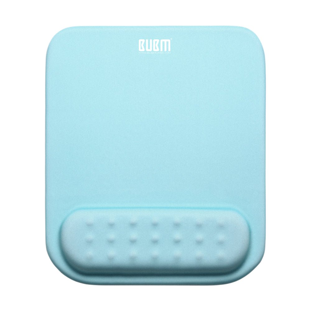 Sky Blue Mouse Pad with Wrist Support - Multitasky