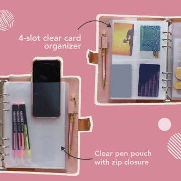 Conquer My Day Journal Writing Set (1-Year Supply + Gift Pen + Sticky Notes) - Multitasky