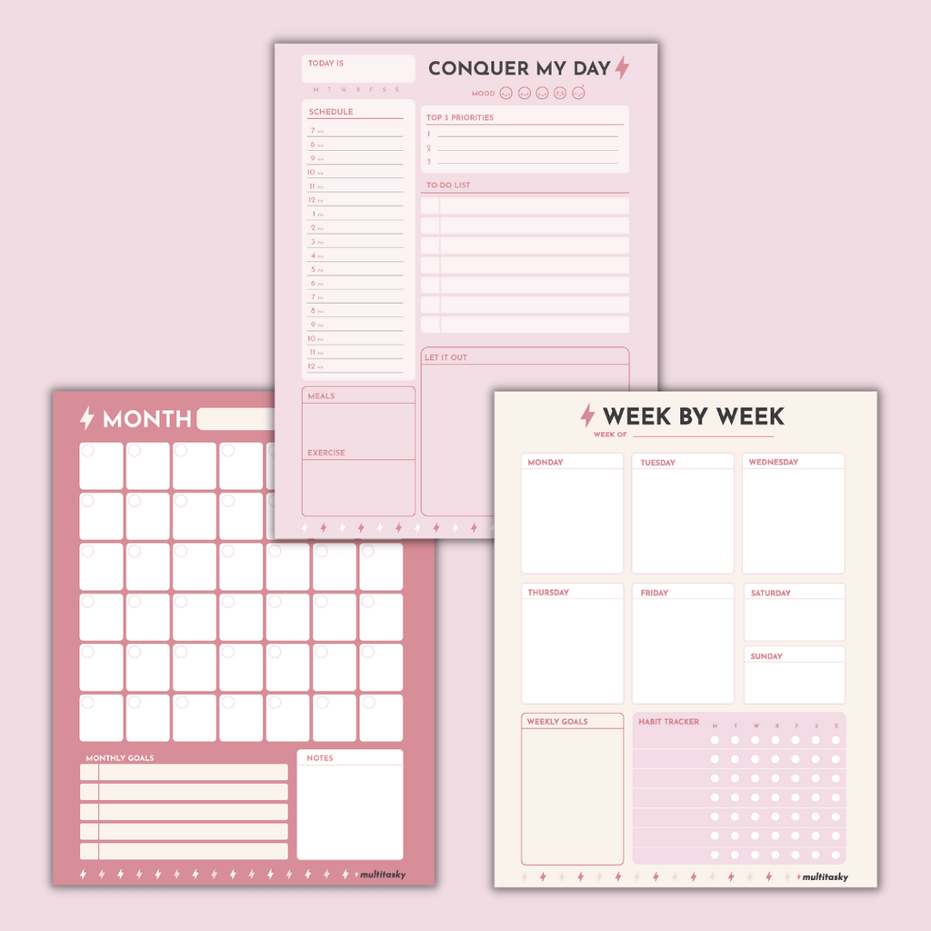 Daily Weekly Planner Printable