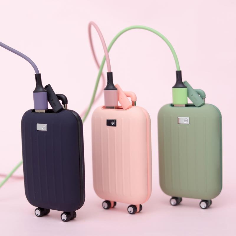 Travel Power Banks shaped like suitcases - Multitasky
