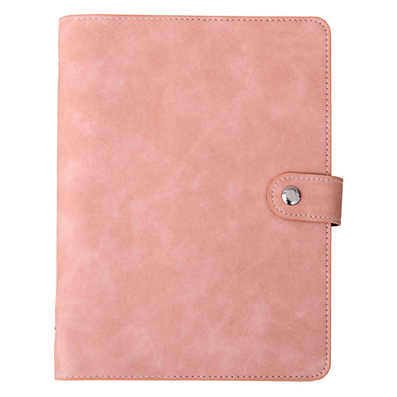 Graph Paper: Executive Style Composition Notebook - Pink Ostrich Skin  Leather Style, Softcover - 6 x 9 - 100 pages (Office Essentia (Paperback)