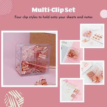 Rose Gold Multi-clip Set - Multitasky