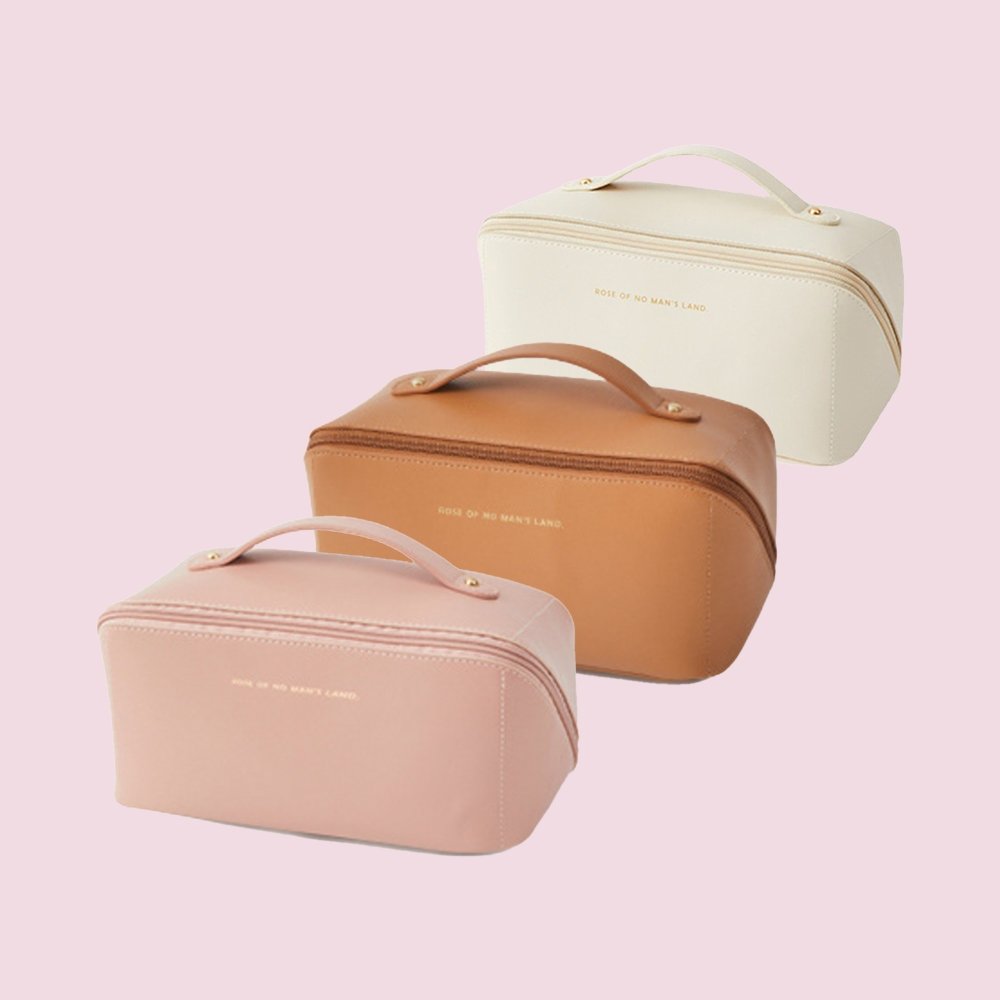 deluxe makeup travel bag Deluxe Travel Cosmetics Organizer Bag