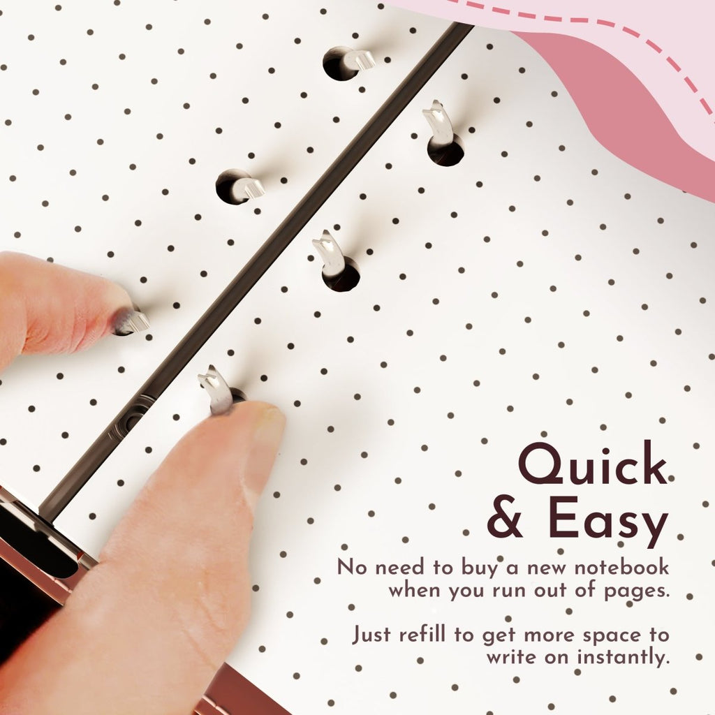 Feel-Good Writing Set (Notebook + Refill Pages + Deluxe Pen) - Multitasky