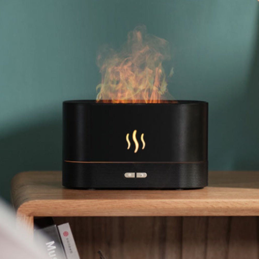Fireplace Humidifier in black - Multitasky