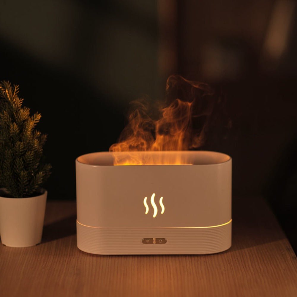 Fireplace Humidifier Lamp with Flame Effect | Multitasky | Multitasky