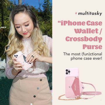 iPhone Case Wallet / Crossbody Purse - Multitasky