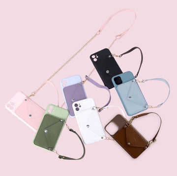 Crossbody Phone cases for iPhones with card holder – TechSpace