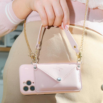 Bocasal Crossbody Wallet Case for iPhone 15 Pro Max, RFID Blocking PU  Leather Zipper Handbag Purse