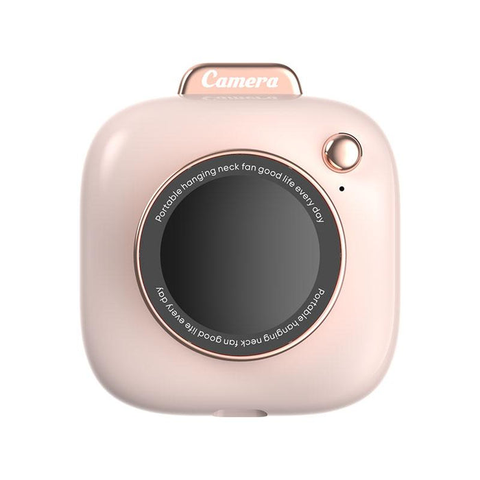 Mini Camera-Shaped Necklace Fan | Multitasky