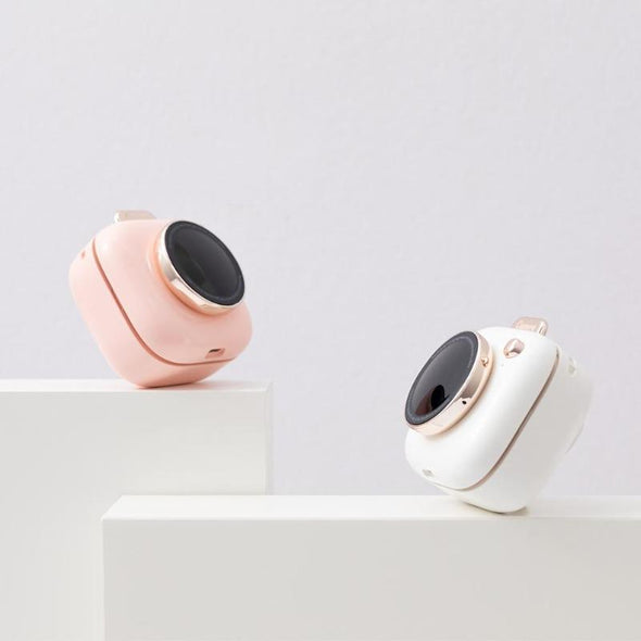 Mini Camera-Shaped Necklace Fan | Multitasky