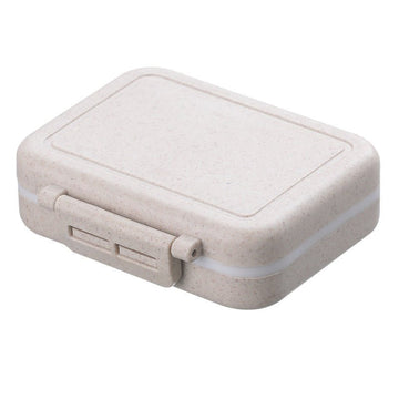 Travel Pill Box Organizer in Beige - Multitasky