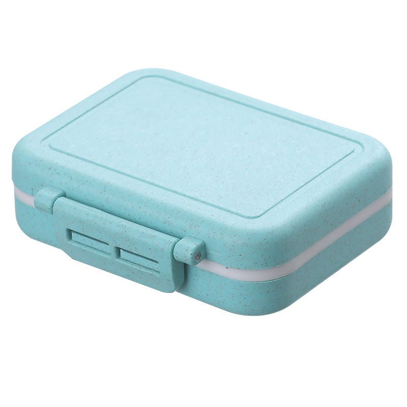Mini Travel Pill Organizer Box in Sky Blue - Multitasky