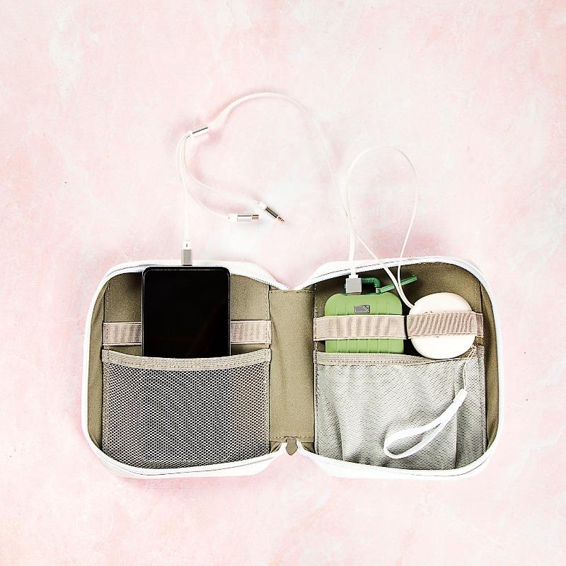 On-the-Go Charging Kit in White - Perfect Gift - Multitasky
