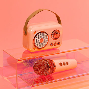 Rose Gold Karaoke Machine: Home Karaoke 🎤- Shop Online