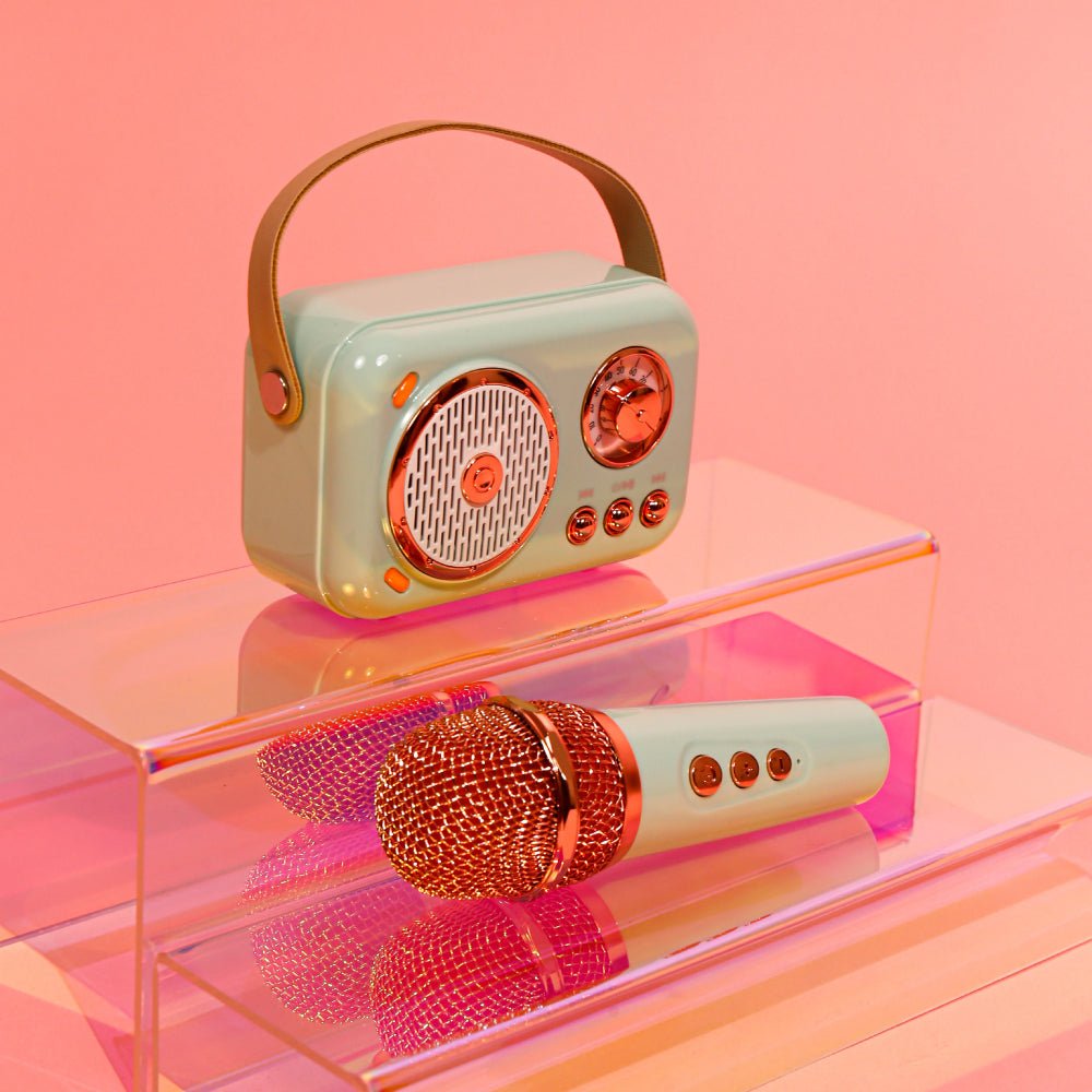 Kikkerland Mini Karaoke Machine - International Spy Museum Store