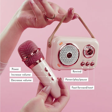 On-the-Go Mini Karaoke Machine - Multitasky