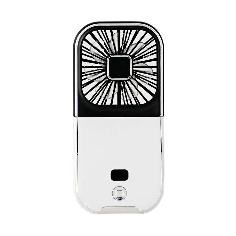 Portable Personal Fan With Power Bank, Phone Stand, And Display Screen ...