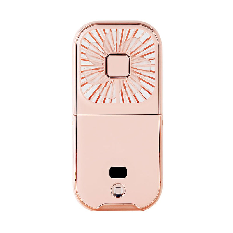 Portable Personal Fan With Power Bank, Phone Stand, And Display Screen ...
