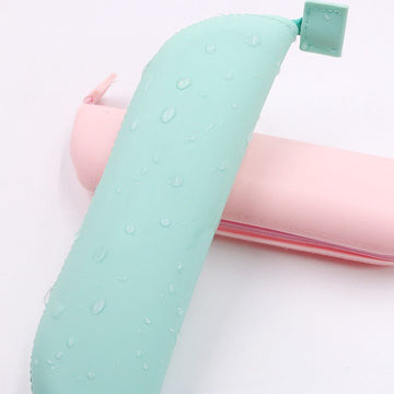 Sassy Silicone Makeup Brush Pouch - Multitasky