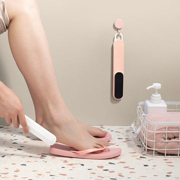 Sleek Hanging Foot Brush Callus Remover - Multitasky