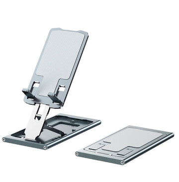 Dark Gray Foldable Phone Holder with Mirror - Multitasky