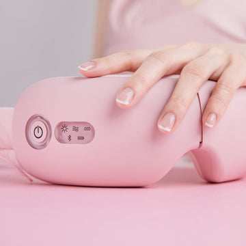 Buttons on Eye Massager in Pink - Multitasky
