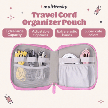 Travel cable organizer hotsell